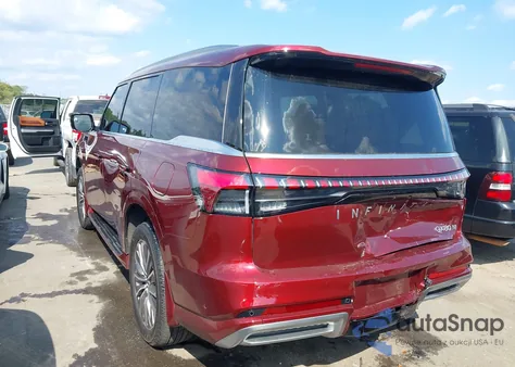 2025 Infiniti Qx80 Sensory Awd из США, поврежденный, VIN JN8AZ3DE5S9700469